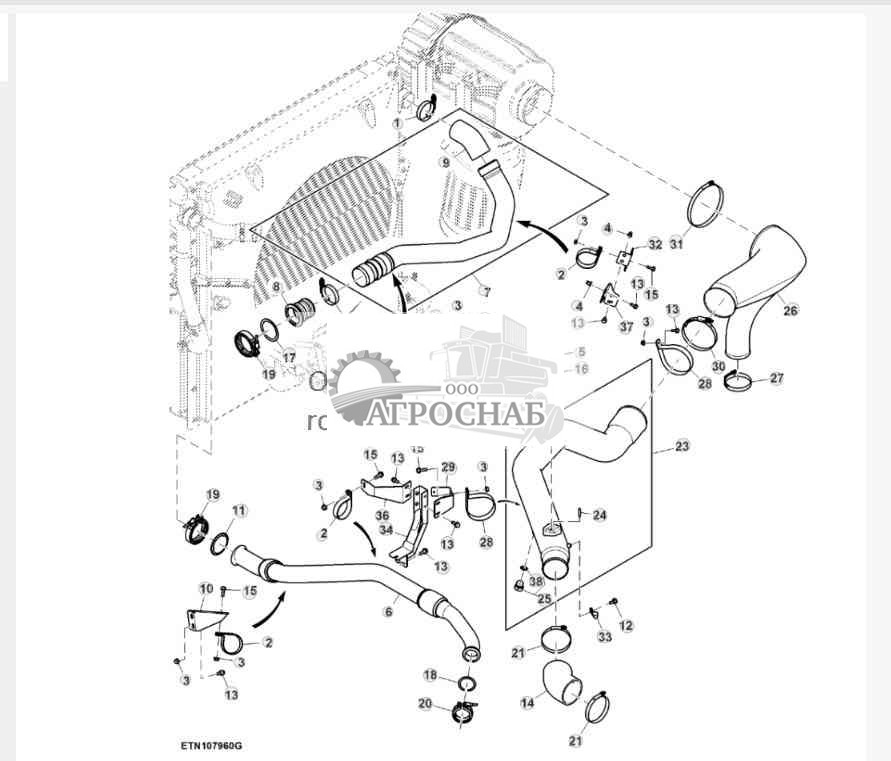Воздухозаборные шланги 